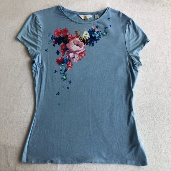 Ted Baker | raspberry ripple fitted tee | *Ted Baker size 4* - Picture 4 of 13